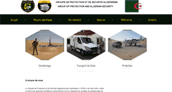 Desktop Screenshot of gpsalgerie.com